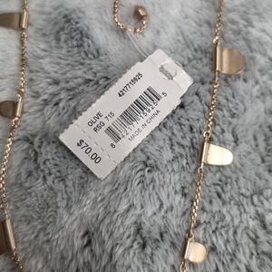 Kendra Scott Rose Gold Necklace OLIVE